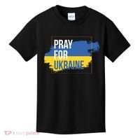 Pray For Ukraine Kids T-Shirt thumb 0
