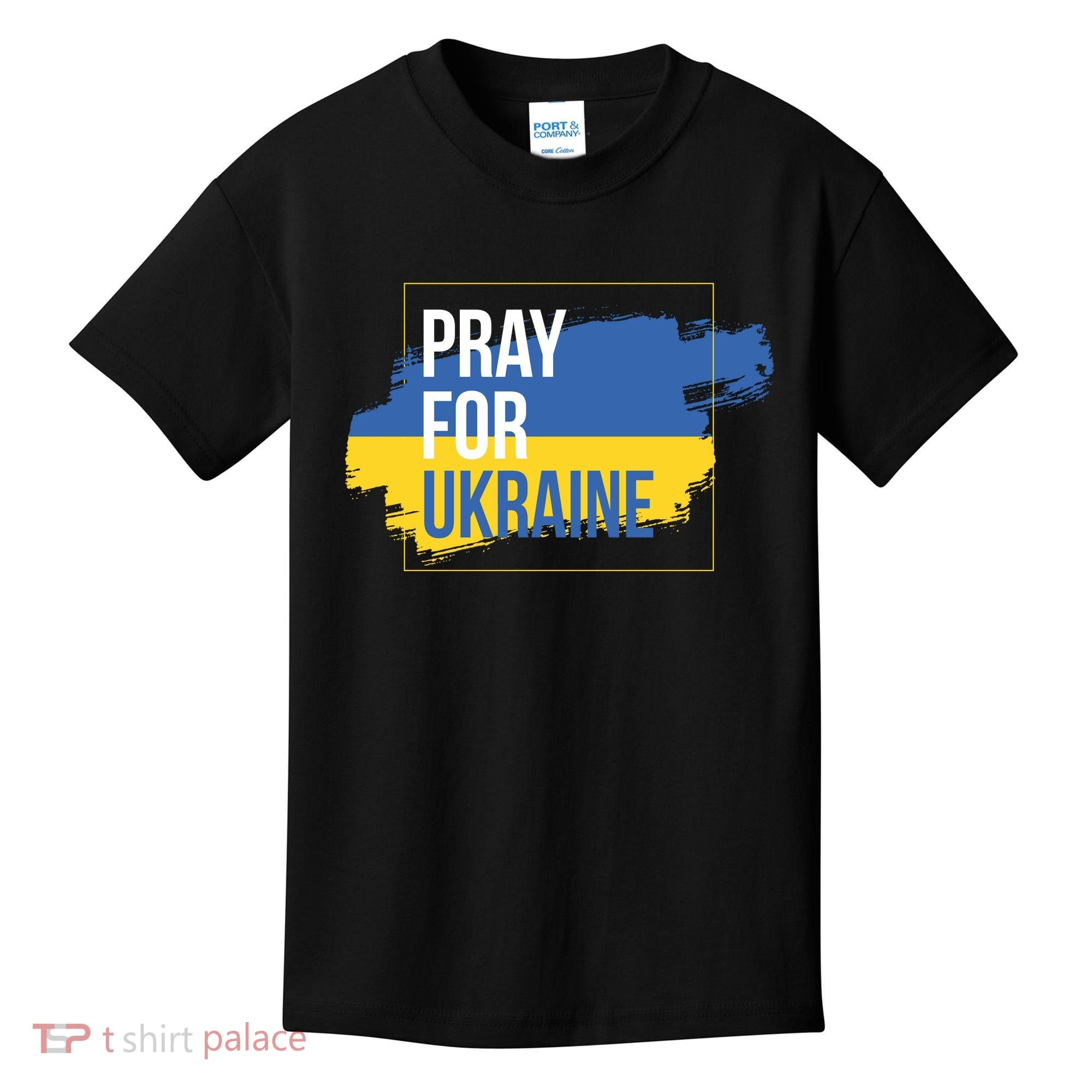 Pray For Ukraine Kids T-Shirt