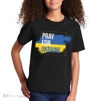 Pray For Ukraine Kids T-Shirt thumb 2