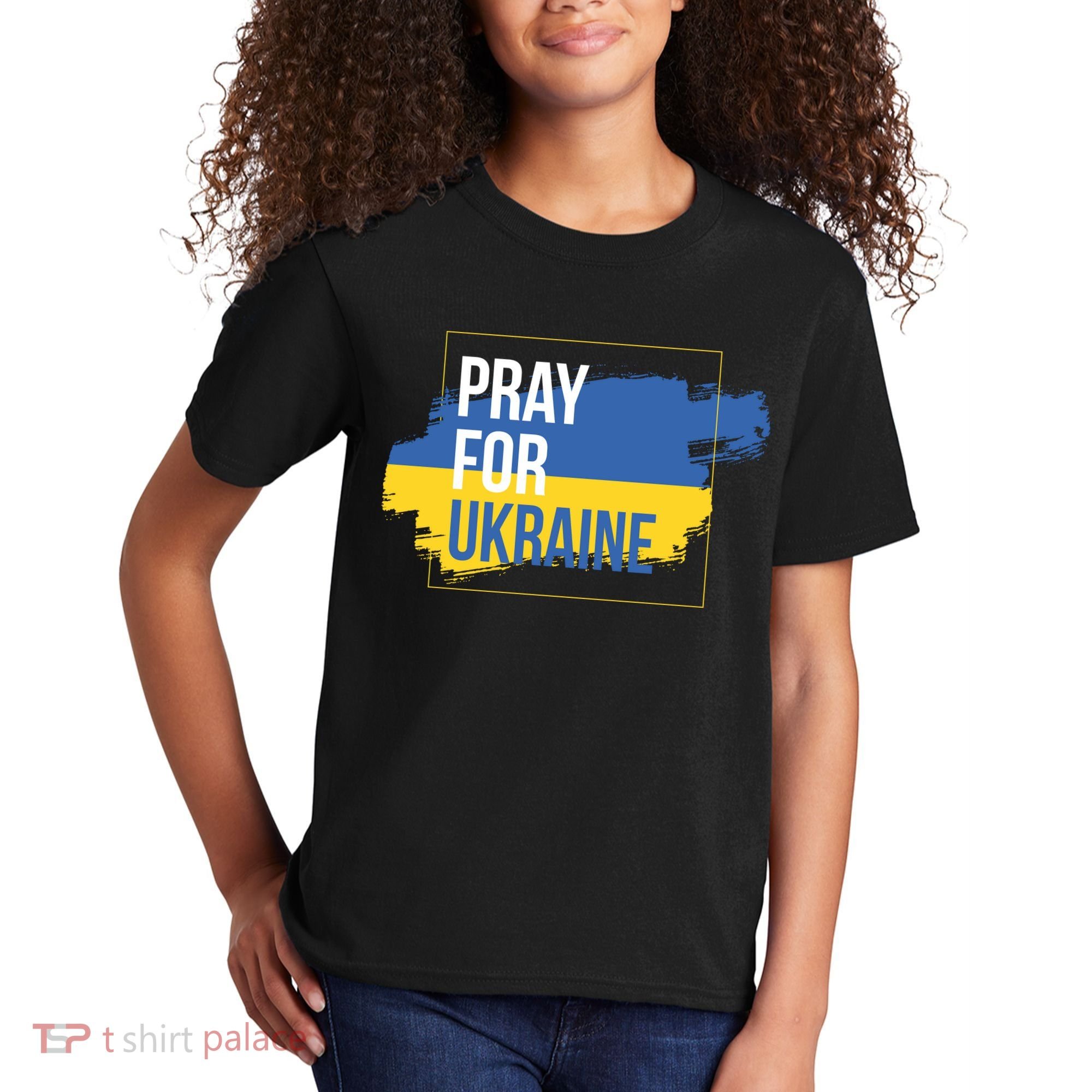 Pray For Ukraine Kids T-Shirt