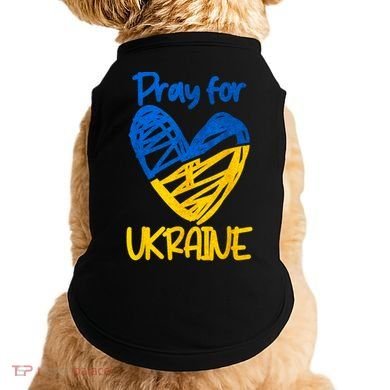 Pray For Ukraine Stand With Ukraine Support Ukraine Doggie Tank