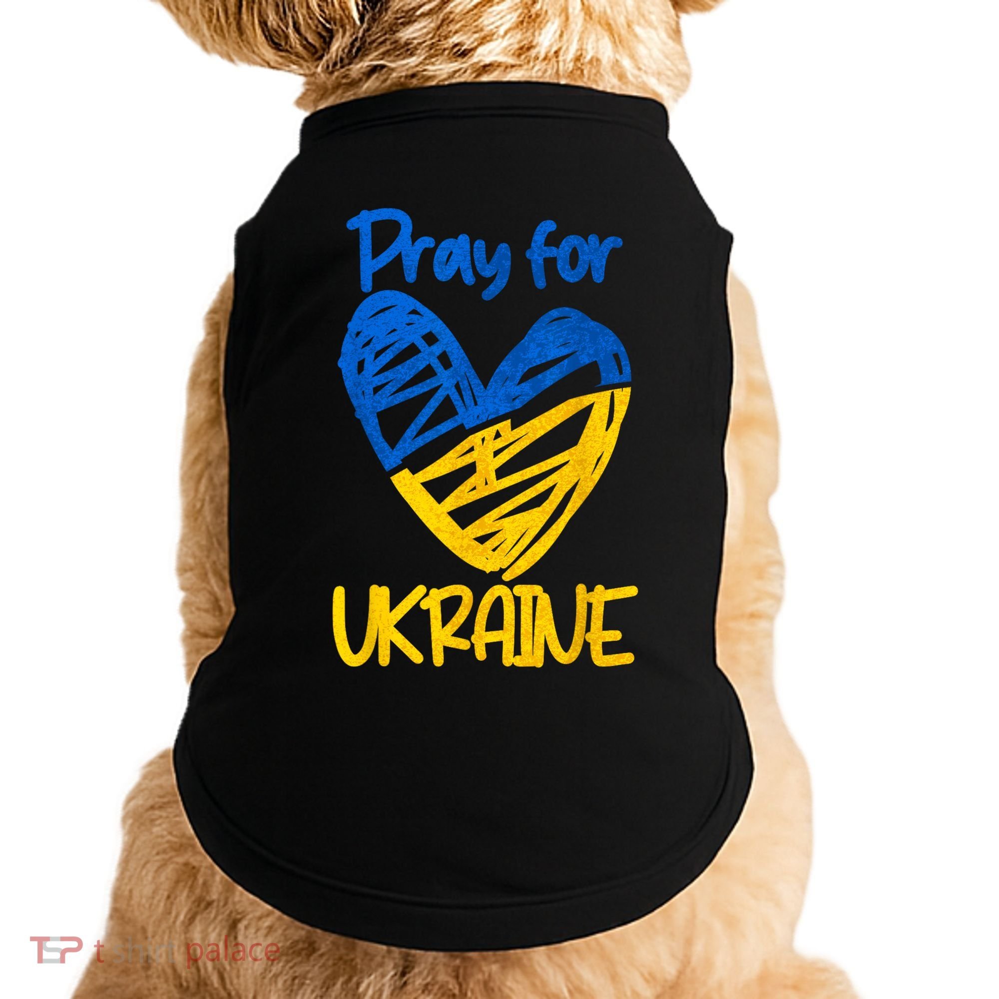 Pray For Ukraine Stand With Ukraine Support Ukraine Doggie Tank