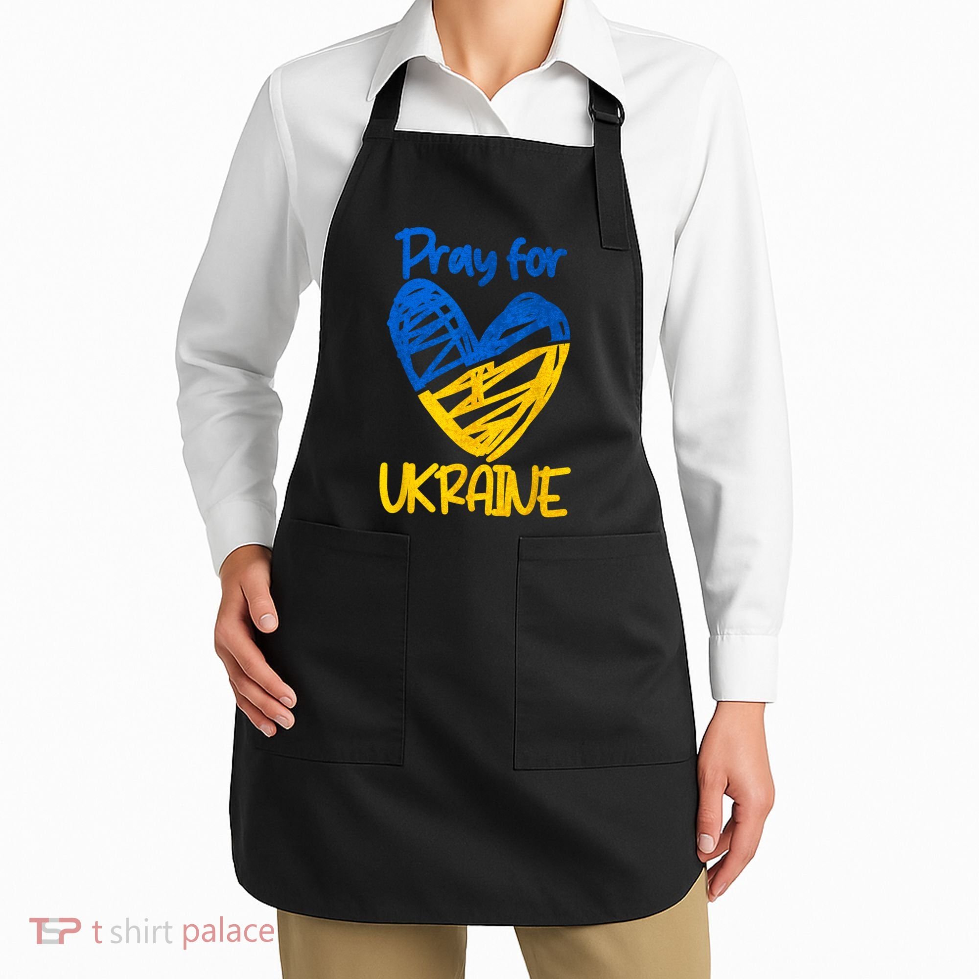 Pray For Ukraine Stand With Ukraine Support Ukraine Apron