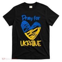 Pray For Ukraine Stand With Ukraine Support Ukraine T-Shirt thumb 0