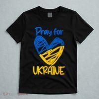 Pray For Ukraine Stand With Ukraine Support Ukraine T-Shirt thumb 5