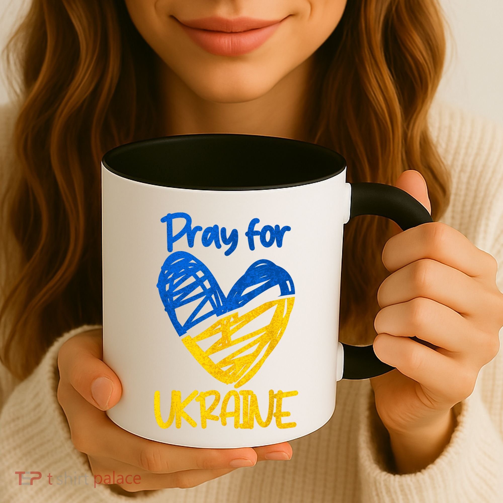 Pray For Ukraine Stand With Ukraine Support Ukraine Coffee Mug