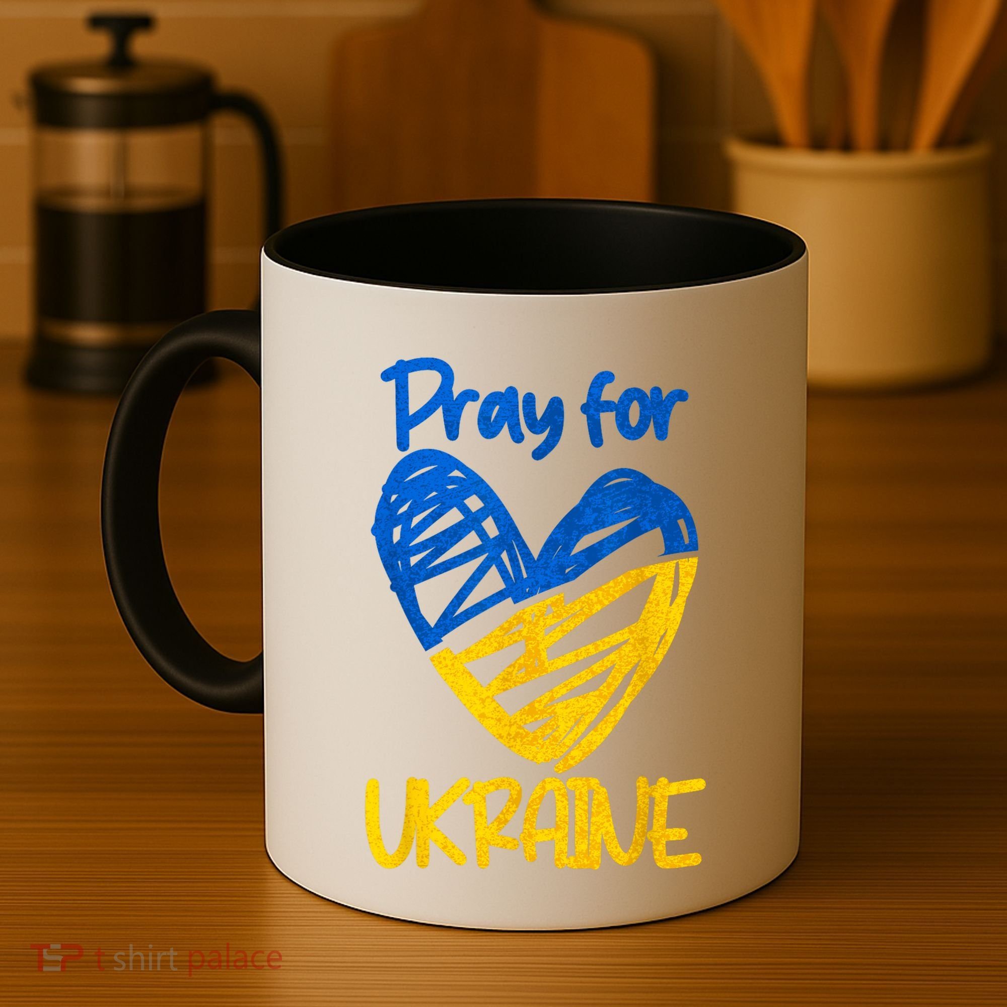 Pray For Ukraine Stand With Ukraine Support Ukraine Coffee Mug