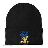 Pray For Ukraine Stand With Ukraine Support Ukraine Beanie thumb 0