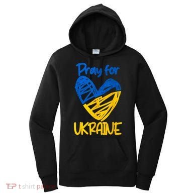 Pray For Ukraine Stand With Ukraine Support Ukraine Women's Hoodie