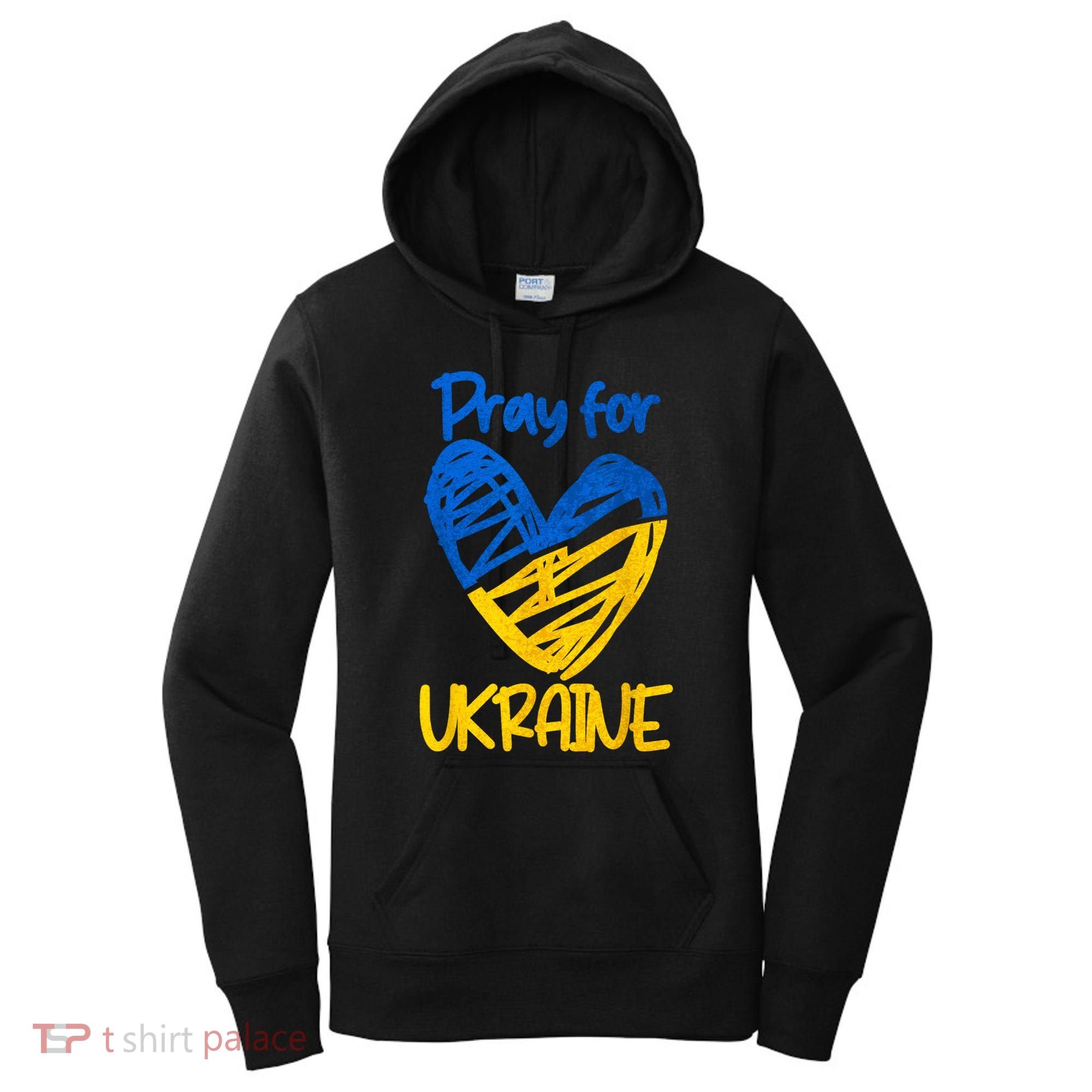 Pray For Ukraine Stand With Ukraine Support Ukraine Women's Hoodie