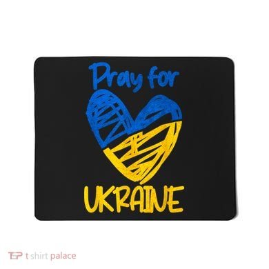 Pray For Ukraine Stand With Ukraine Support Ukraine Mousepad