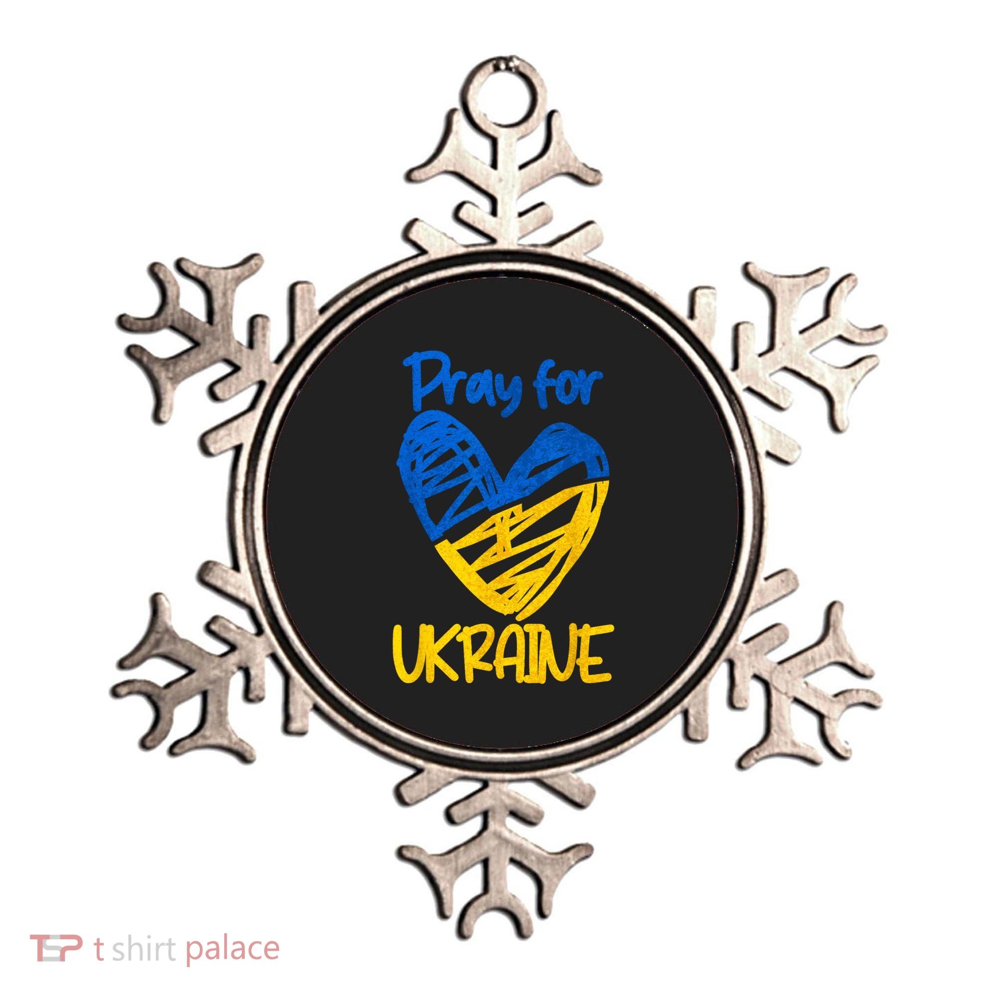 Pray For Ukraine Stand With Ukraine Support Ukraine Ornament