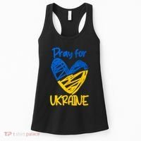 Pray For Ukraine Stand With Ukraine Support Ukraine Women's Tank Top thumb 0