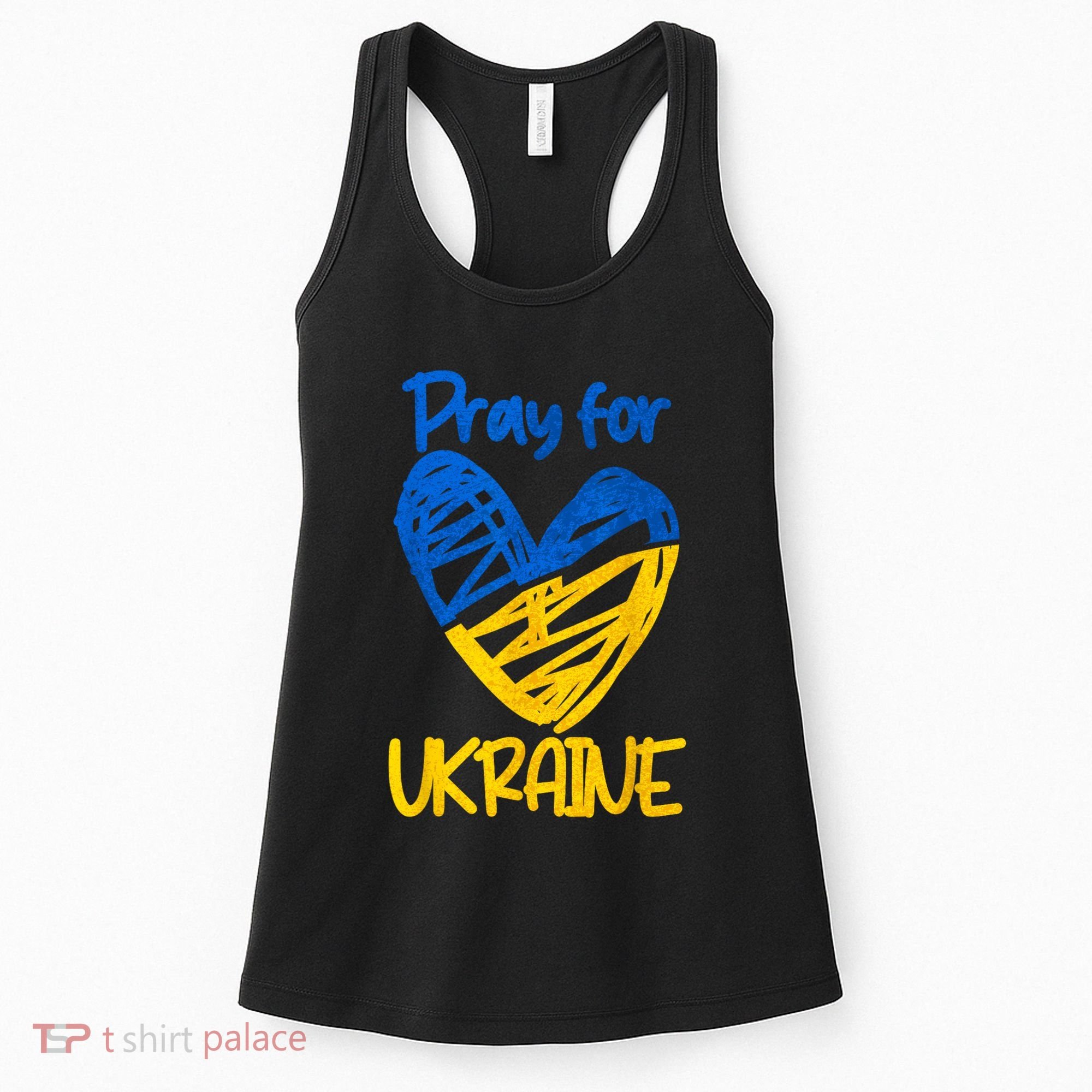 Pray For Ukraine Stand With Ukraine Support Ukraine Women's Tank Top