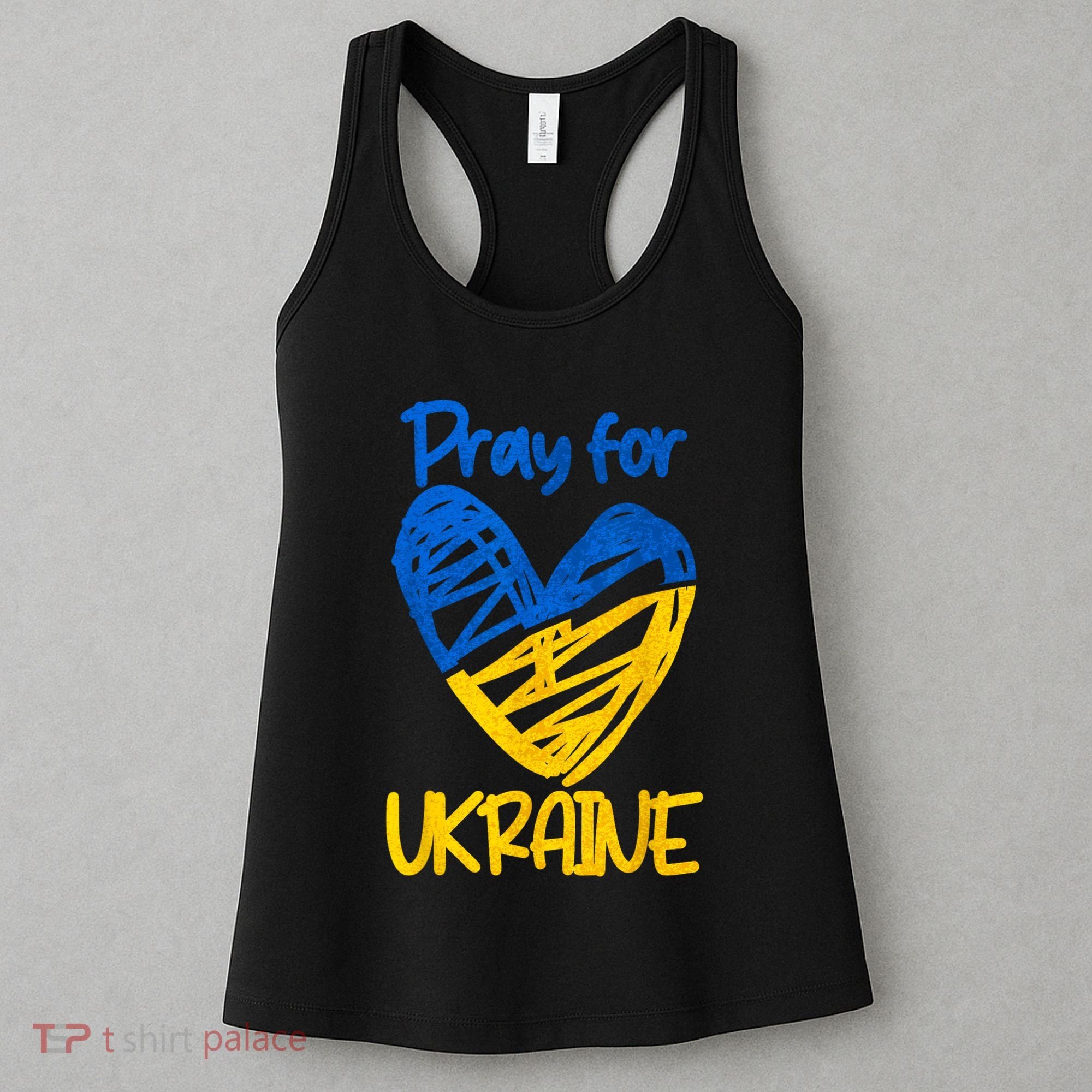 Pray For Ukraine Stand With Ukraine Support Ukraine Women's Tank Top