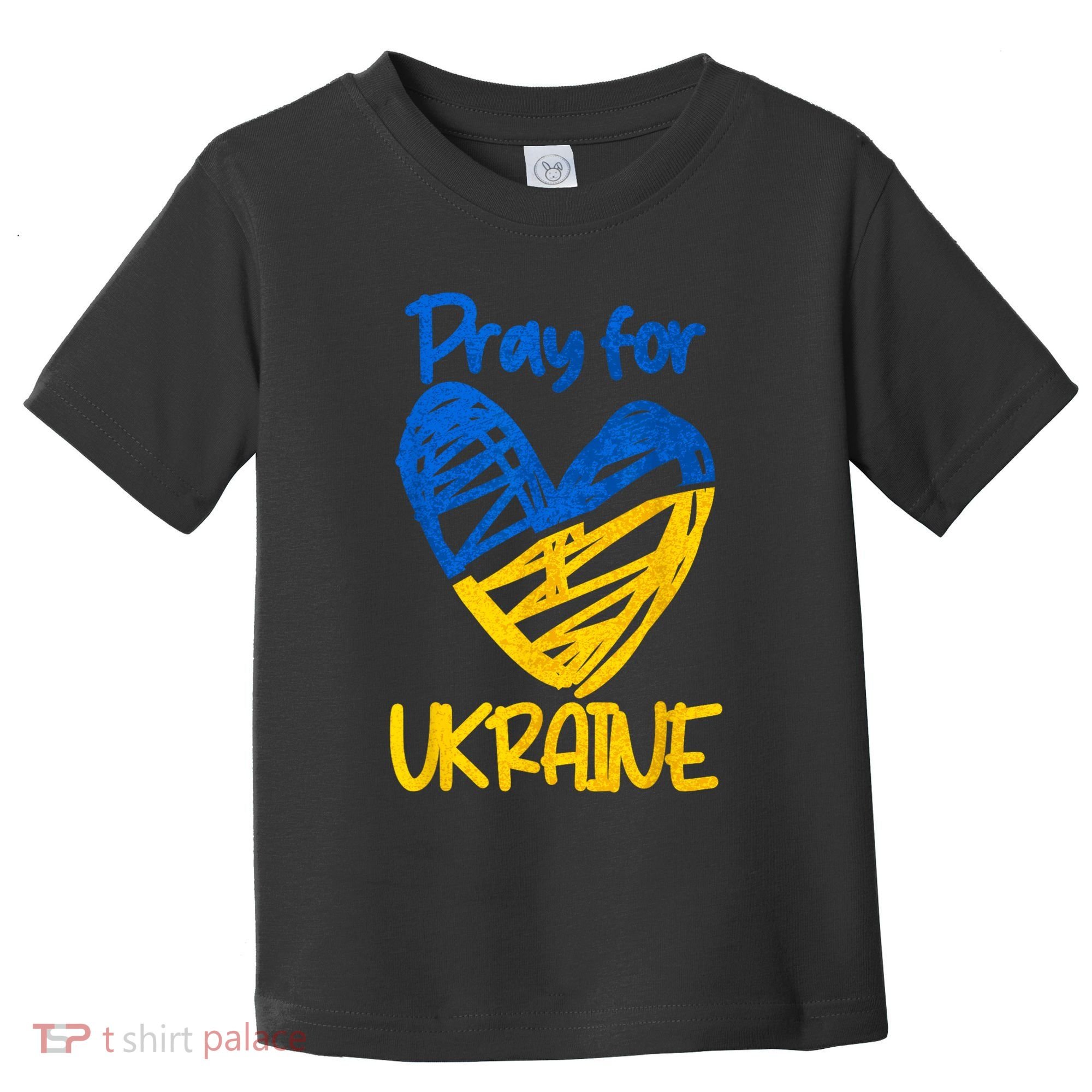 Pray For Ukraine Stand With Ukraine Support Ukraine Toddler T-Shirt