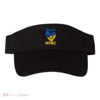 Pray For Ukraine Stand With Ukraine Support Ukraine Visor thumb 0