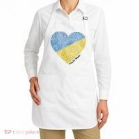 Pray For Ukraine Heart Apron thumb 2