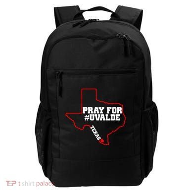 Pray For Uvalde Texas Strong Map Backpack