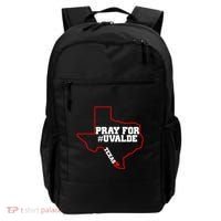 Pray For Uvalde Texas Strong Map Backpack thumb 0