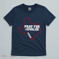 Pray For Uvalde Texas Strong Map T-Shirt thumb 5