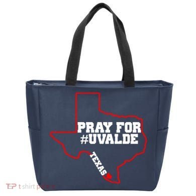Pray For Uvalde Texas Strong Map Tote Bag