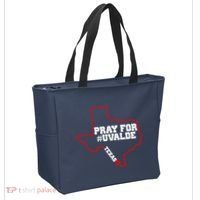 Pray For Uvalde Texas Strong Map Tote Bag thumb 2