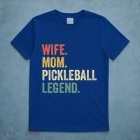 Pickleball Funny Wife Mom Legend Vintage MotherS Day Gift T-Shirt thumb 5