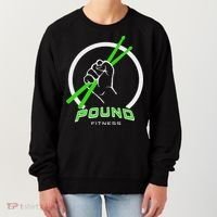 Pound Fitness With Drumsticks Graphic Women's Sweatshirt thumb 0