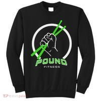 Pound Fitness With Drumsticks Graphic Sweatshirt thumb 0