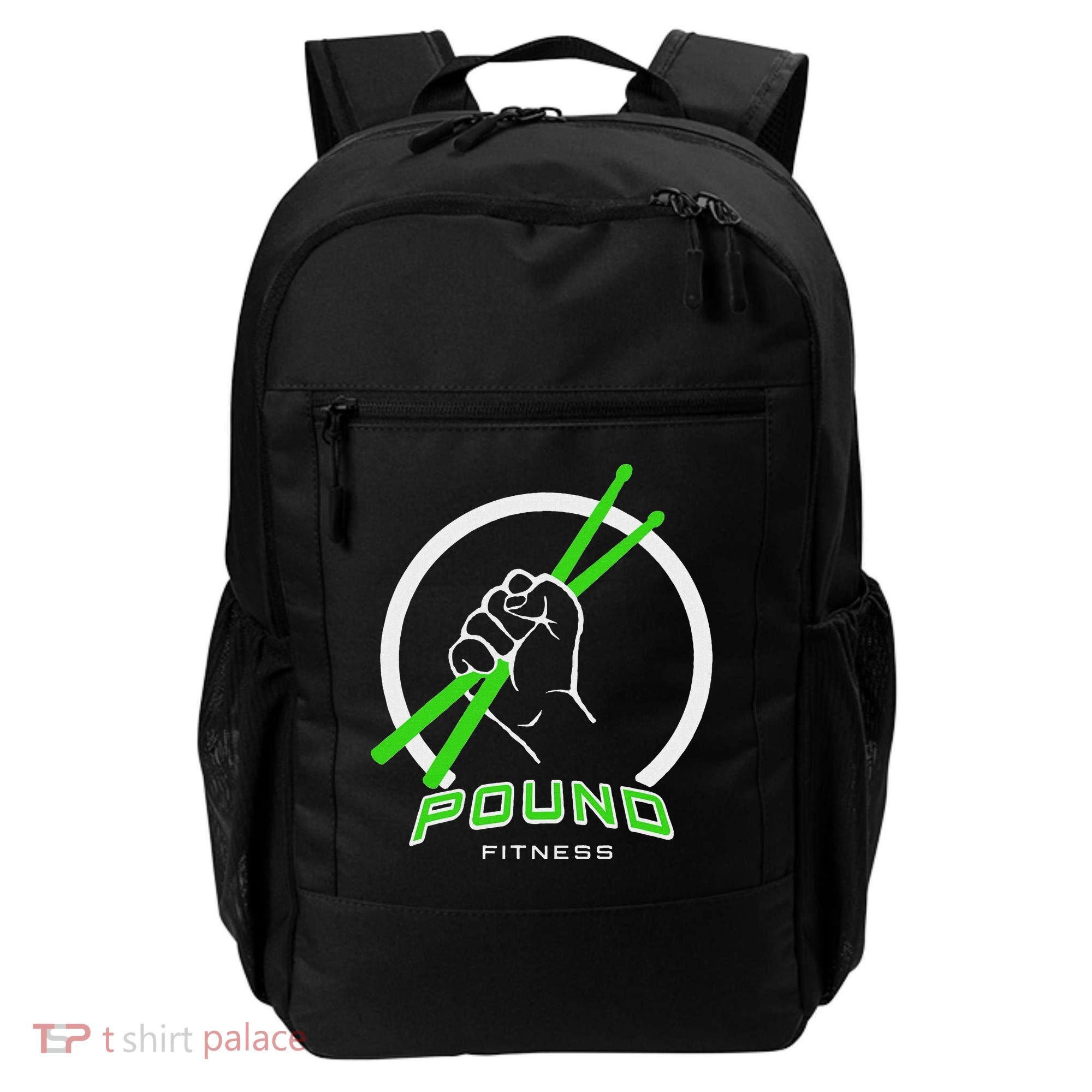 Pound Fitness With Drumsticks Graphic Backpack