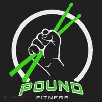Pound Fitness With Drumsticks Graphic Beanie thumb 2