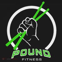 Pound Fitness With Drumsticks Graphic Tall Long Sleeve Shirt thumb 2
