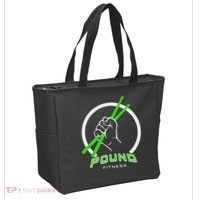 Pound Fitness With Drumsticks Graphic Tote Bag thumb 2
