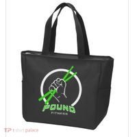 Pound Fitness With Drumsticks Graphic Tote Bag thumb 3