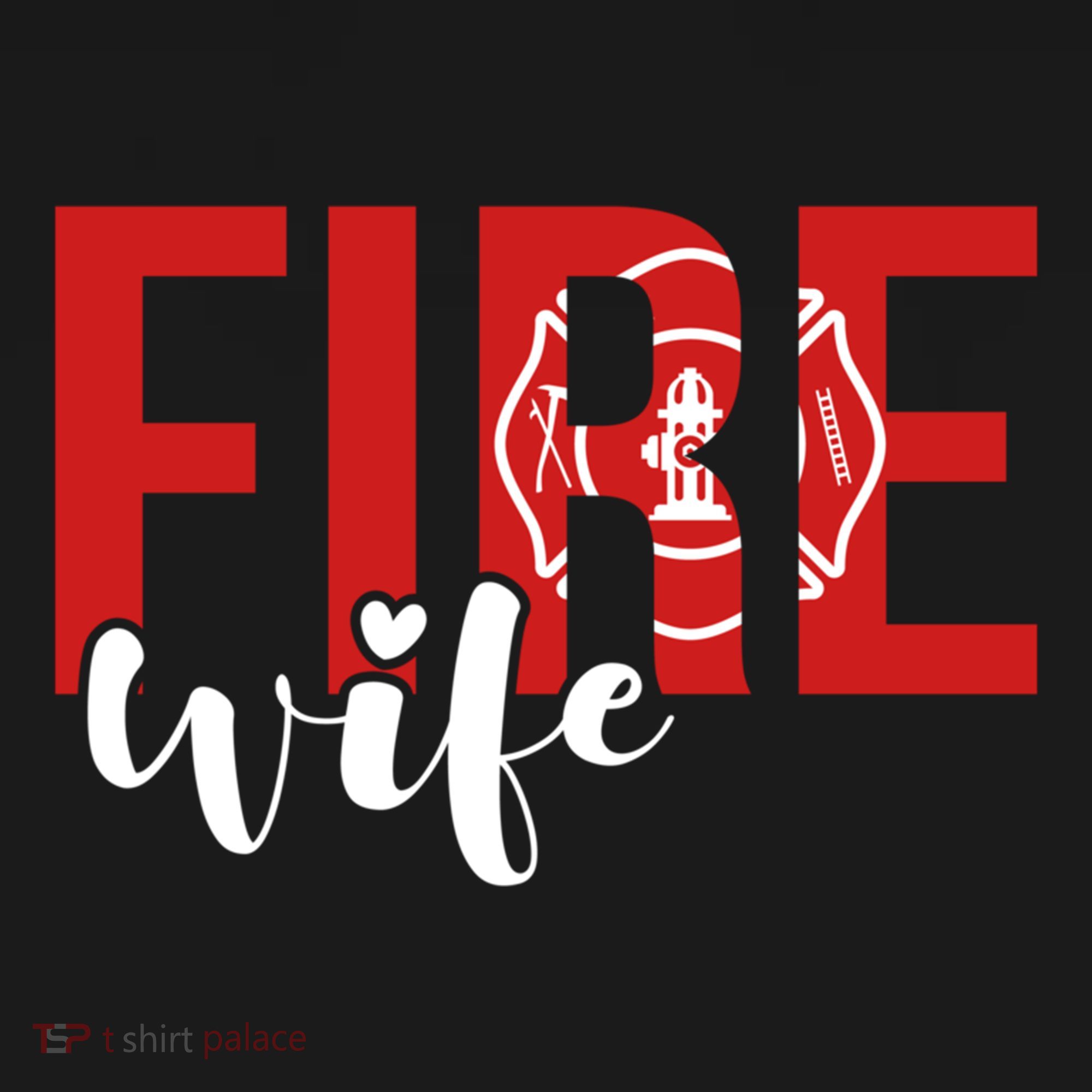 Proud Fire Wife Of Firefighter Wife Fire Wife Cool Gift Women's Hoodie