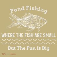 Pond Fishing Where The Fish Are Small But The Fun Is Big Hoodie thumb 2