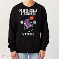 Professional Fireworks Watcher Women's Sweatshirt thumb 0