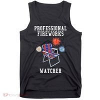 Professional Fireworks Watcher Tank Top thumb 0