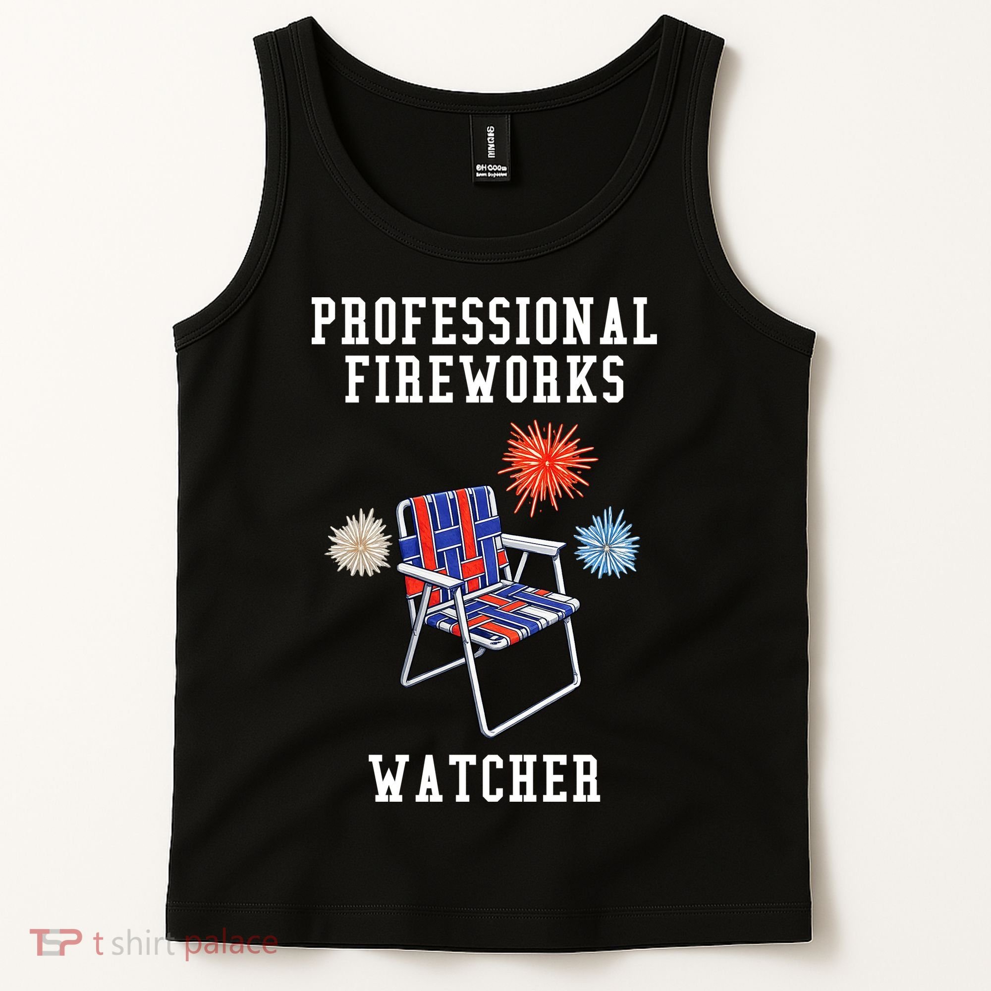 Professional Fireworks Watcher Tank Top