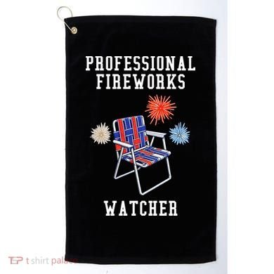 Professional Fireworks Watcher Golf Towel