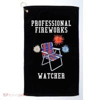 Professional Fireworks Watcher Golf Towel thumb 0
