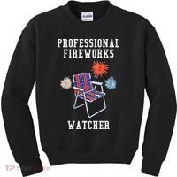 Professional Fireworks Watcher Kids Sweatshirt thumb 0