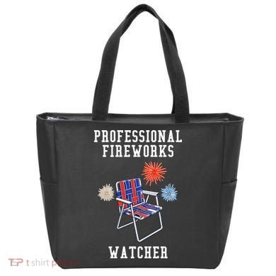 Professional Fireworks Watcher Tote Bag