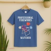 Professional Fireworks Watcher T-Shirt thumb 2
