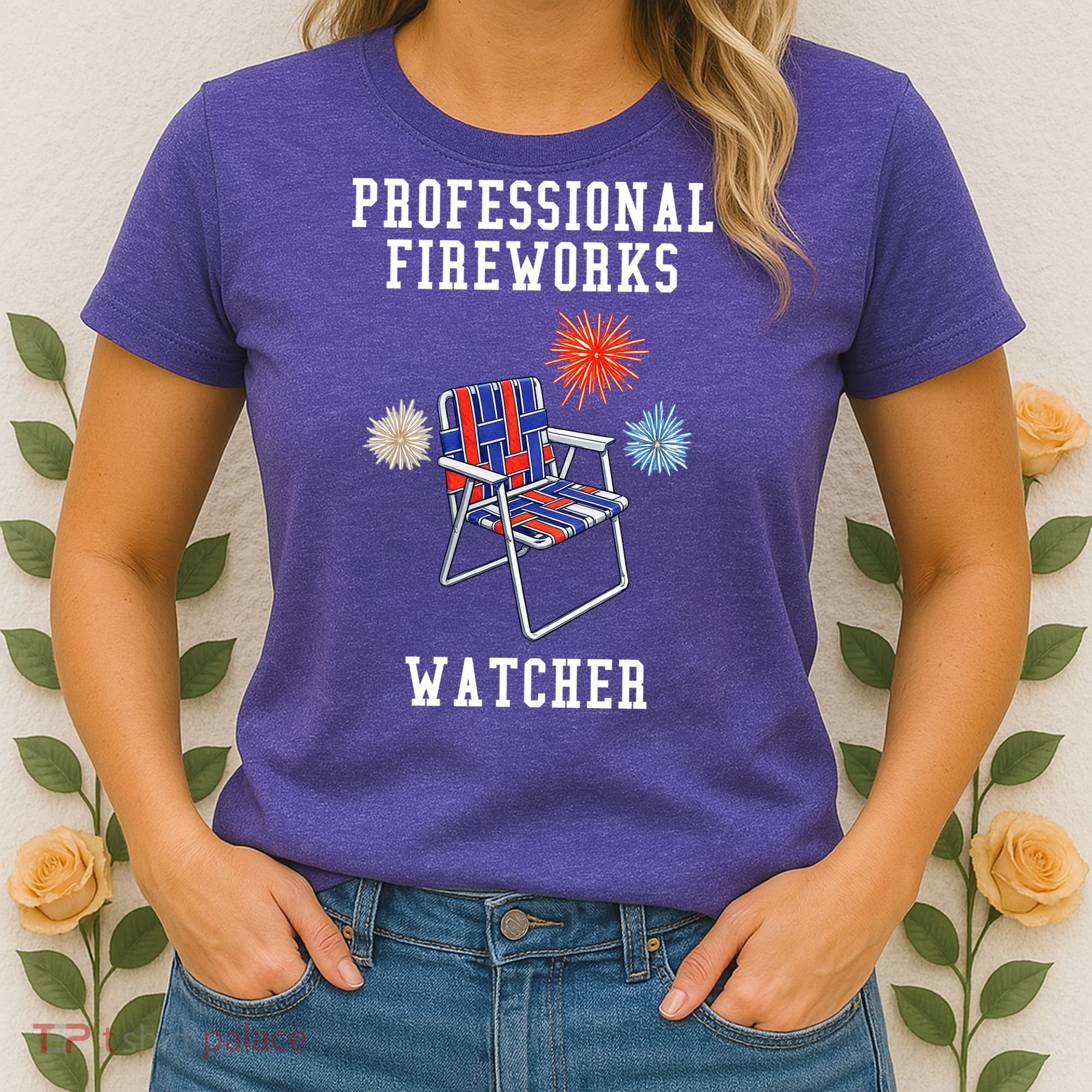 Professional Fireworks Watcher Women's T-Shirt