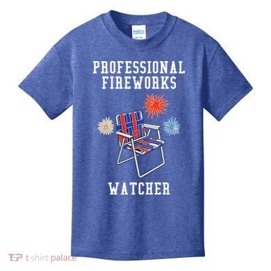 Professional Fireworks Watcher Kids T-Shirt