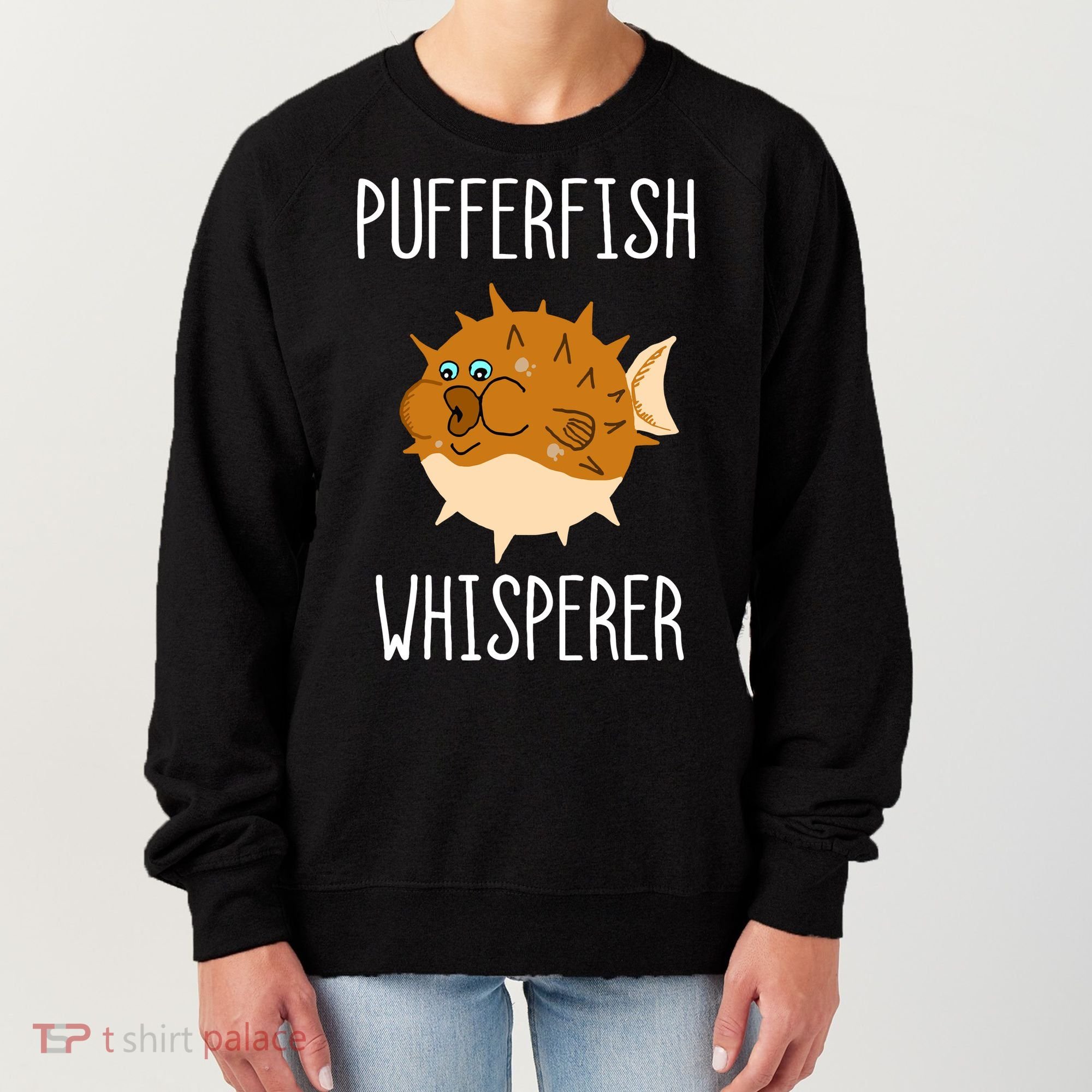 Puffer Fish Whisperer Buffer Fish Whisperer Ocean Fugo Fish Women's Sweatshirt