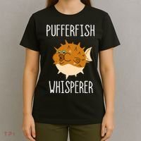Puffer Fish Whisperer Buffer Fish Whisperer Ocean Fugo Fish T-Shirt thumb 4