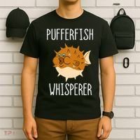 Puffer Fish Whisperer Buffer Fish Whisperer Ocean Fugo Fish T-Shirt thumb 6
